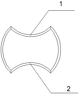 Explosive charging method for improving shaping of horizontal stratum tunnel