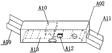 Electric water heater production moving-out device and application method thereof