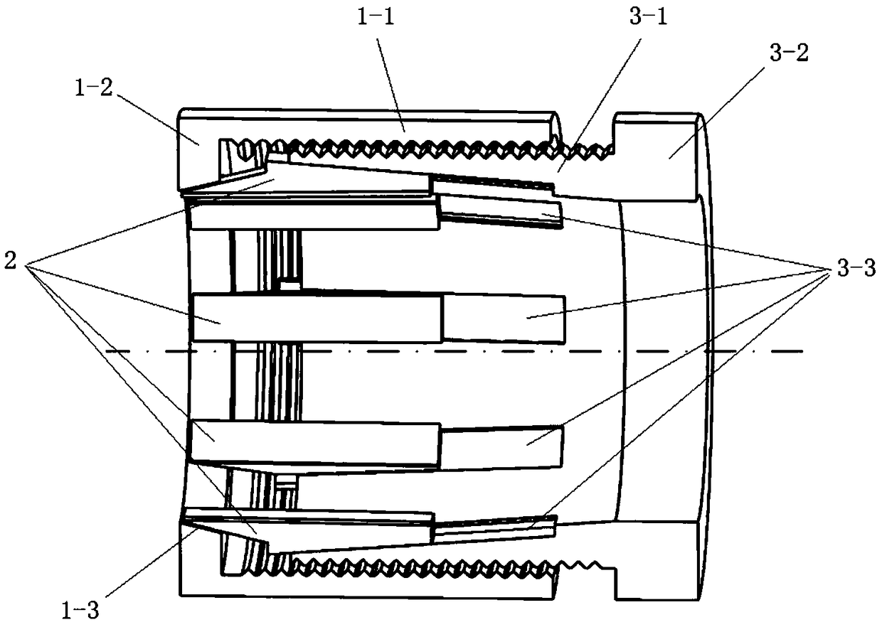 Damping ring for large overhanging boring cutter rod and application method