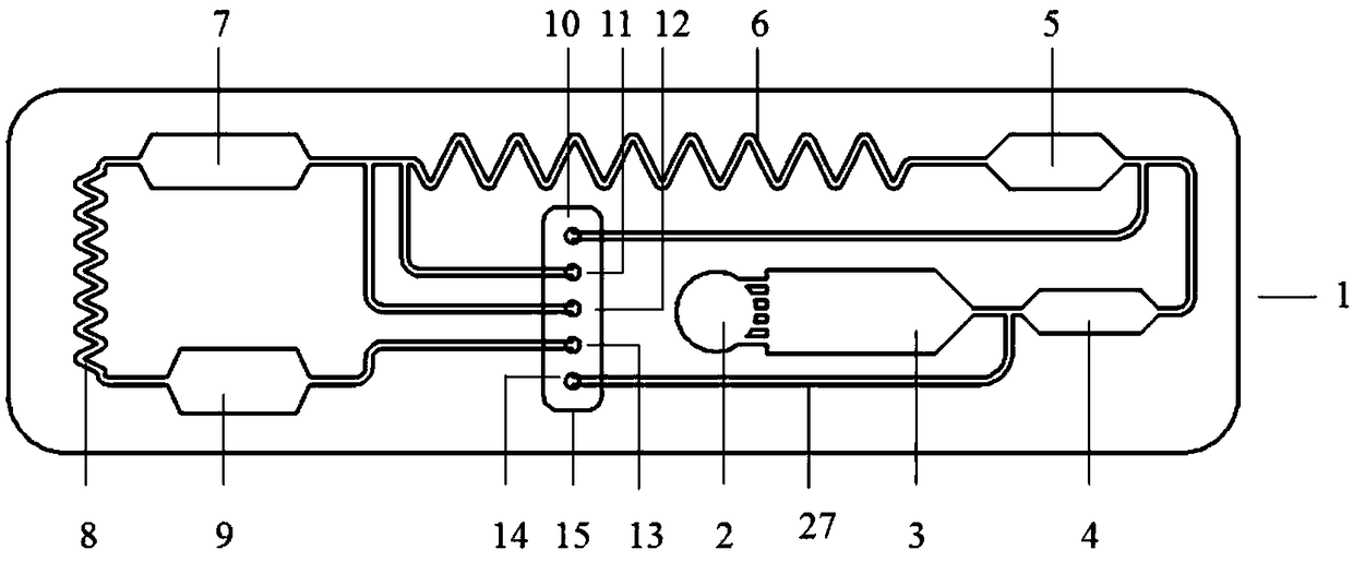 Microfluidic chip and analytical instrument with same