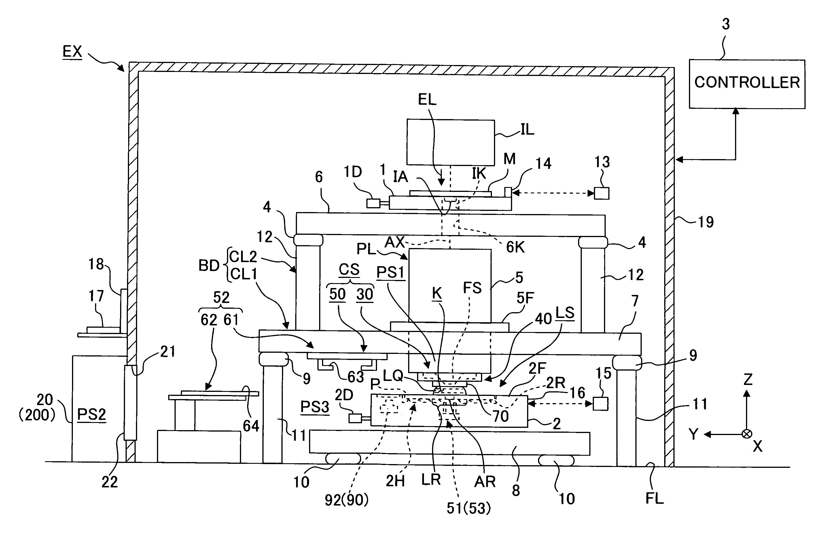 Exposure apparatus, maintenance method, exposure method, and method for producing device