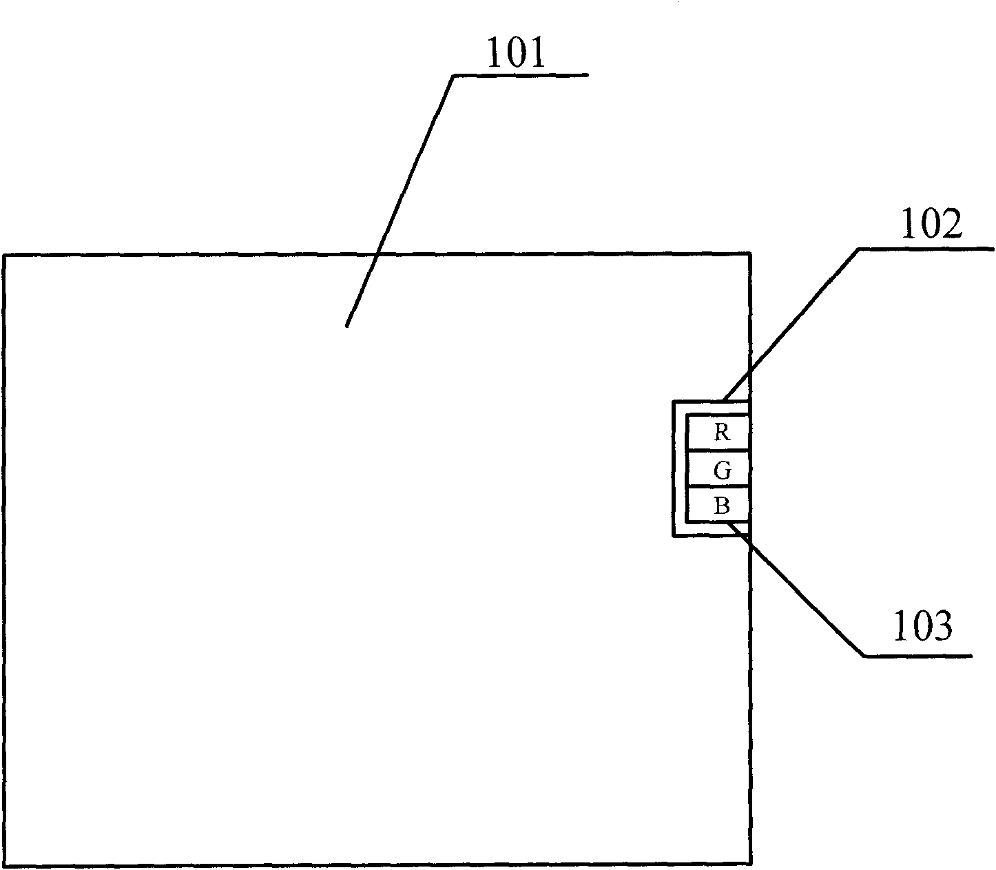 Ultrathin LED backlight module