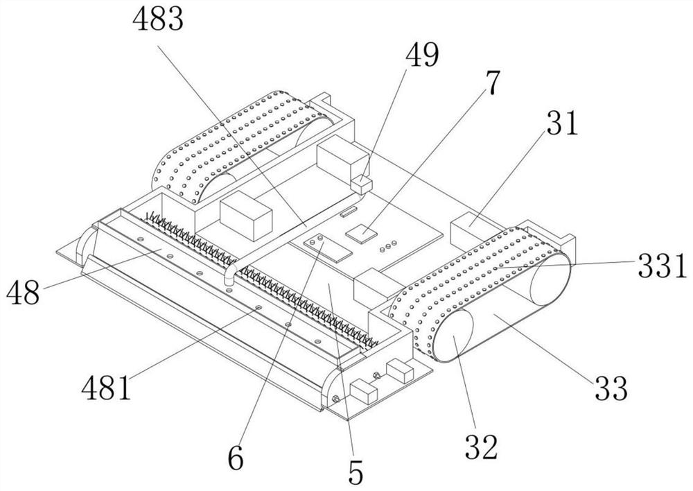 Heliostat cleaning device