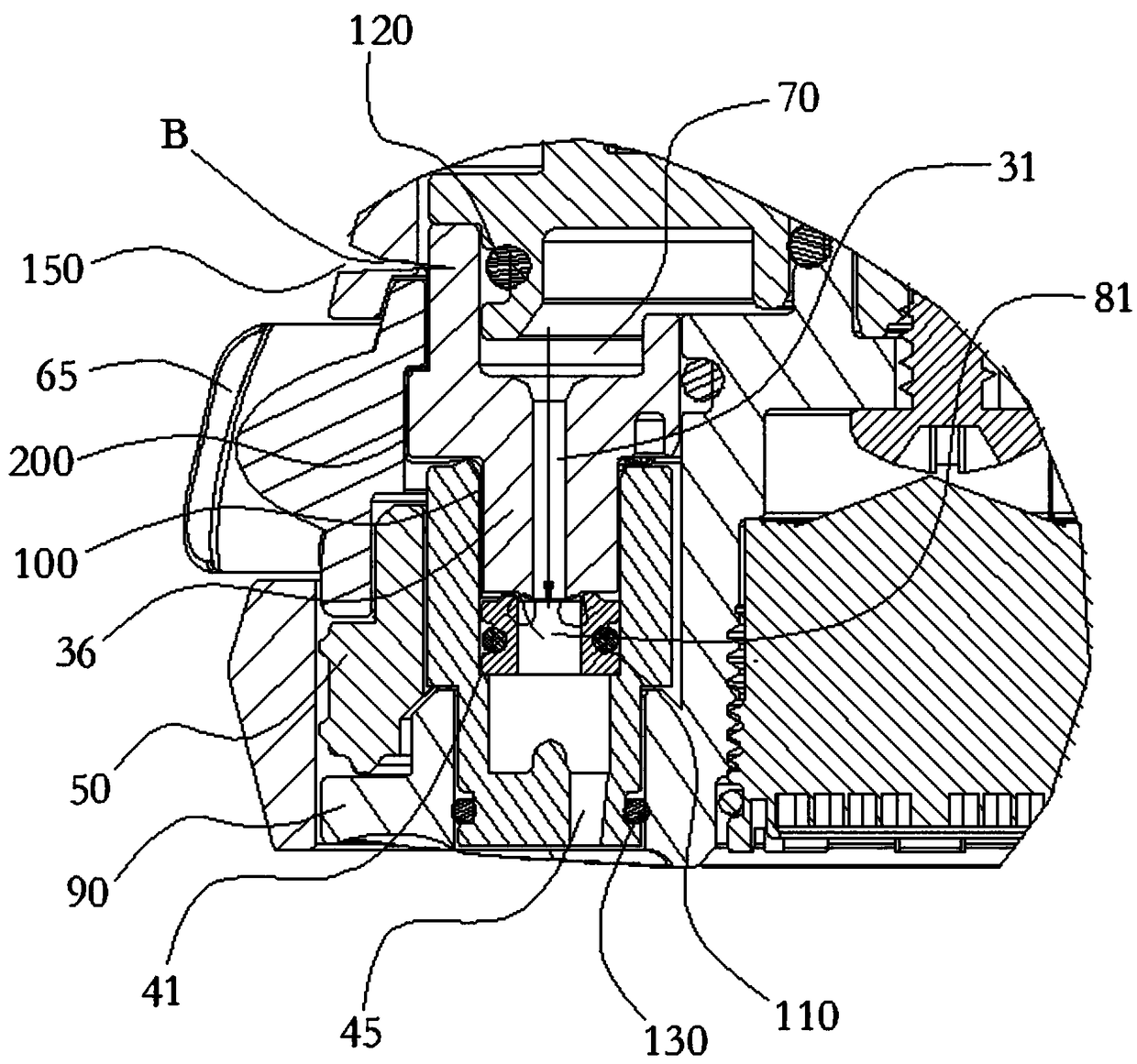 Water outlet device