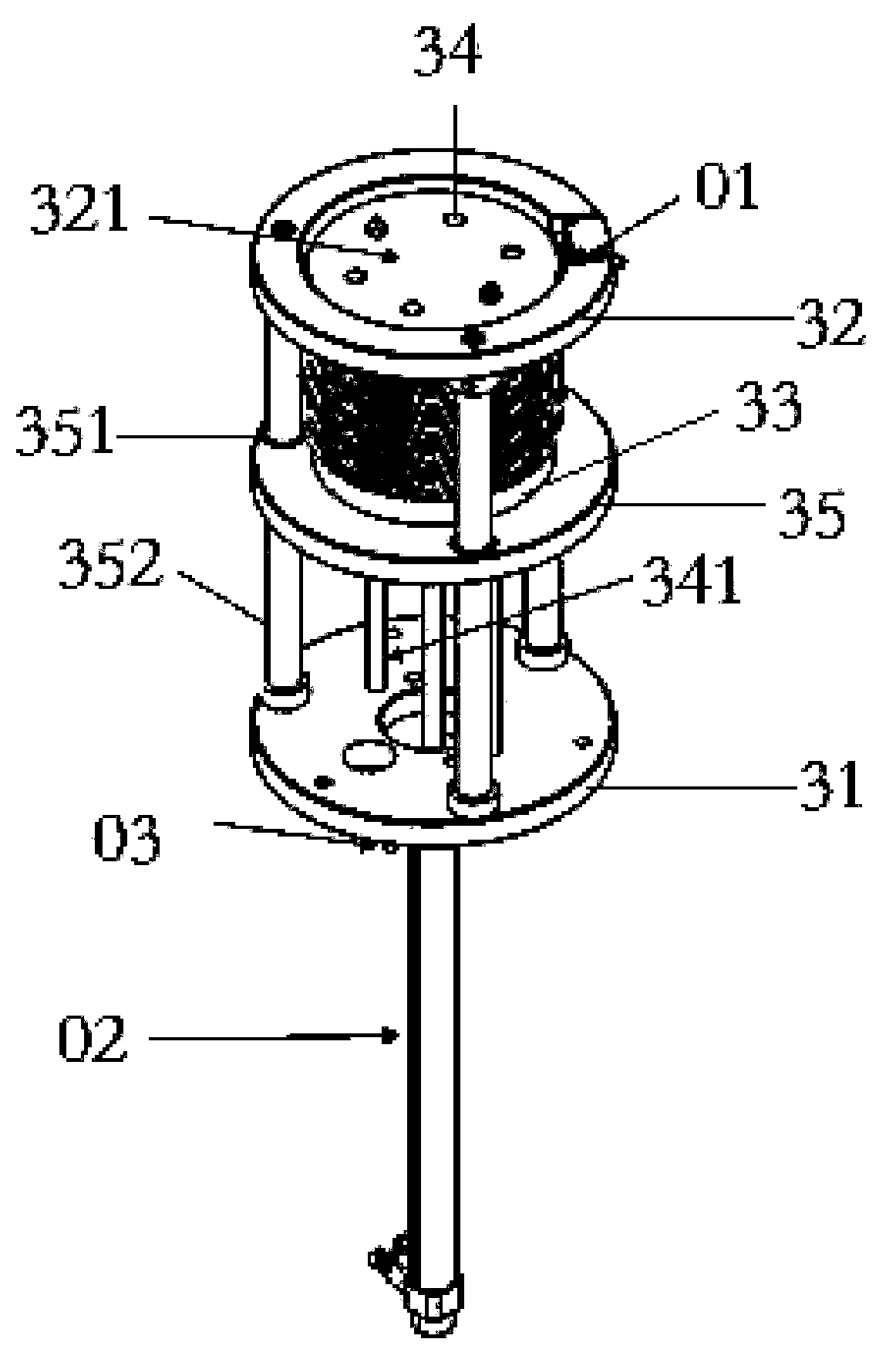 Automatic abrasive paper mounting device