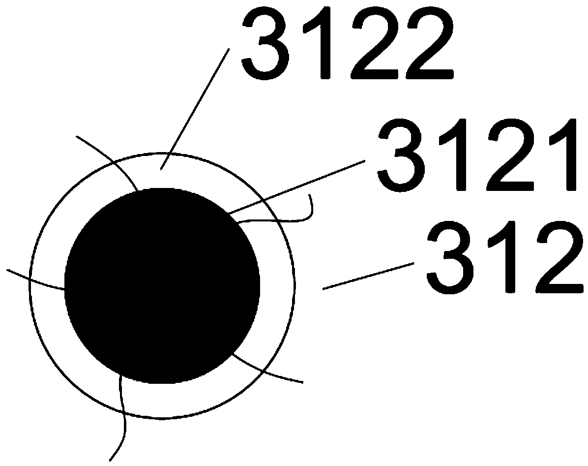 Wear-resisting and scraping-resisting chameleon color-coated board and preparation method thereof