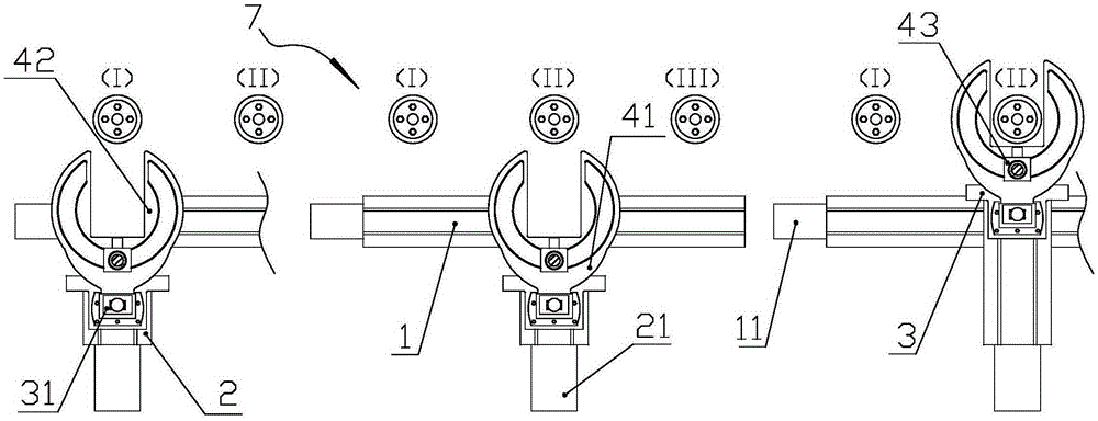 Integrated temperature measuring device for main transformer accessory