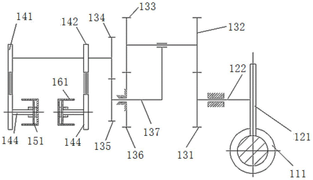 Fixed caliper disc type electronic parking brake and car