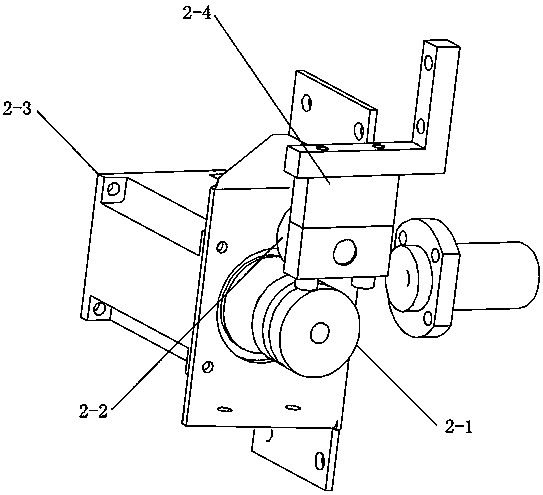 Cable cutting-off device