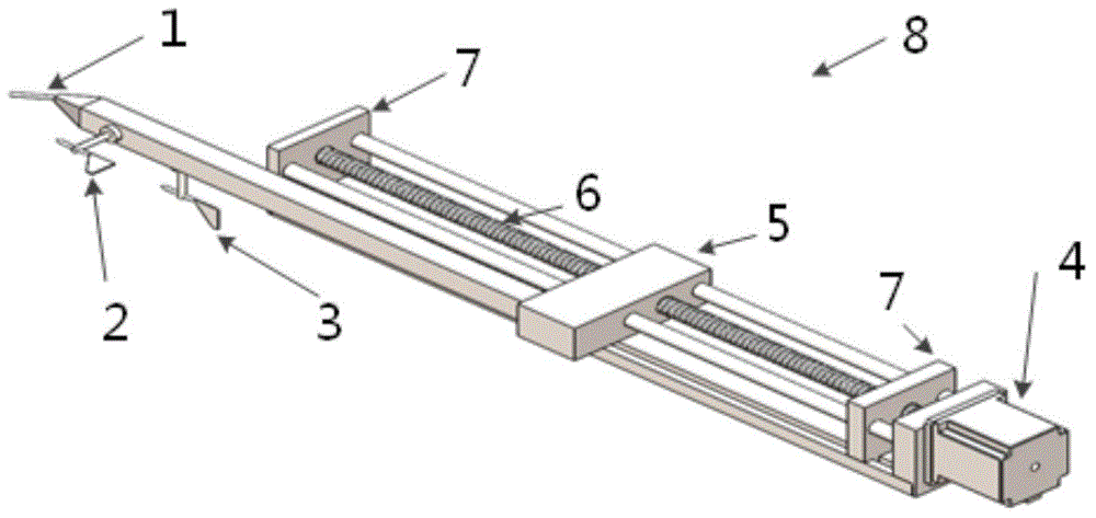 Measuring device and measuring method for airflow parameters of telescopic airfoil parachute