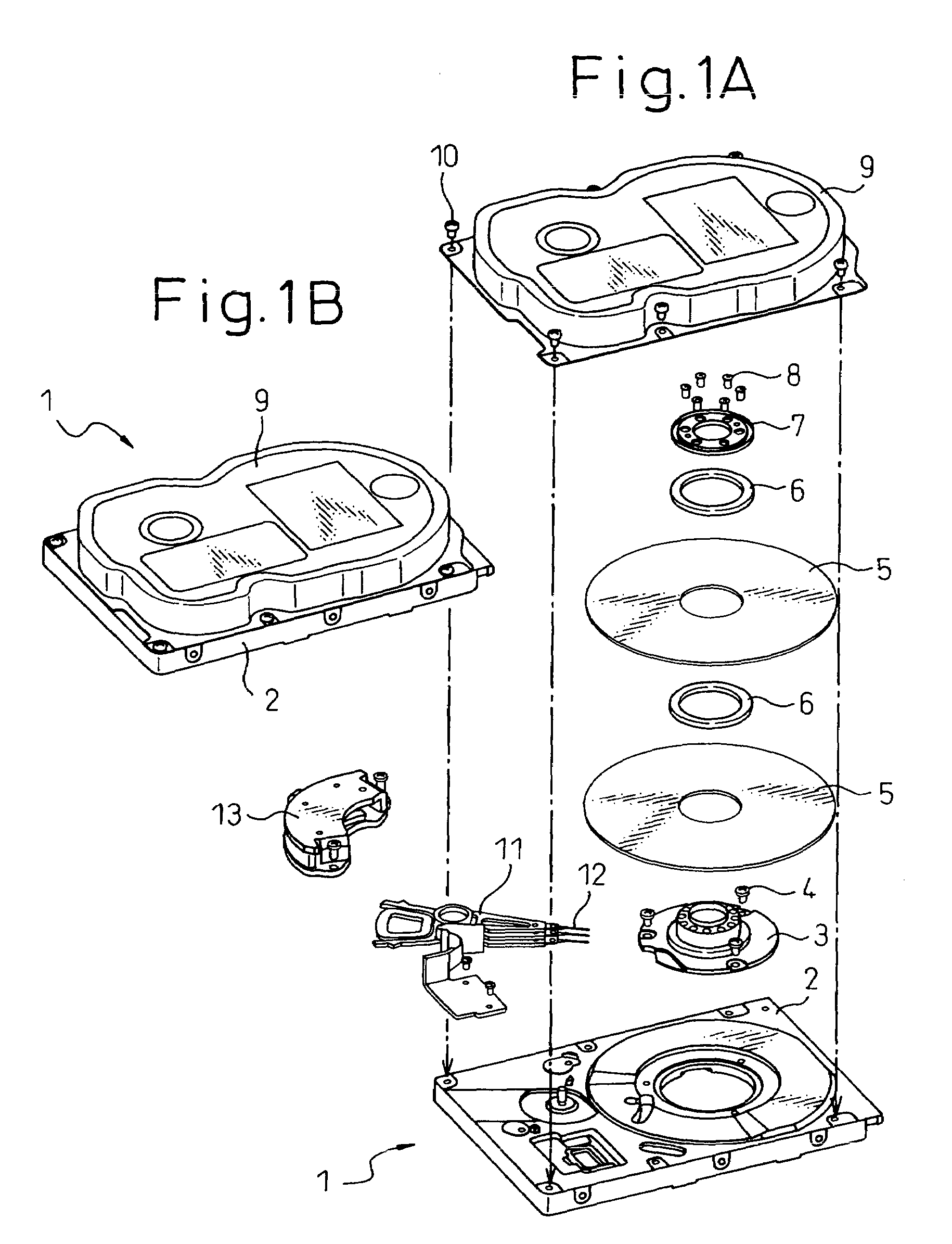 Data erasing device using permanent magnet