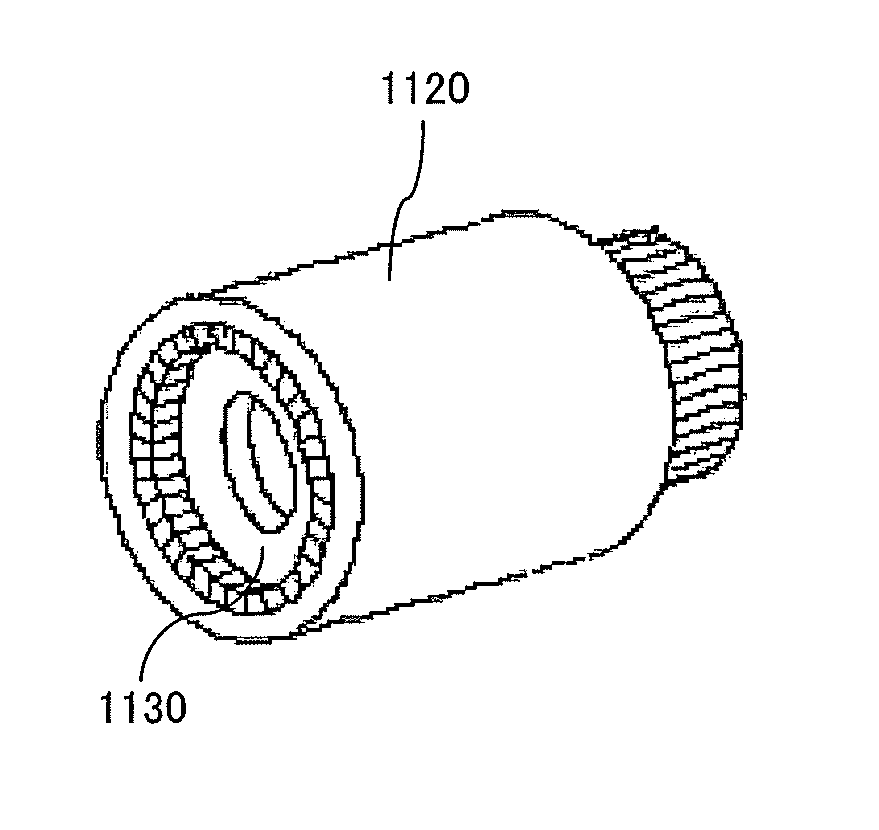 Ultrasonic transducer, ultrasonic transducer array and ultrasound endoscope apparatus