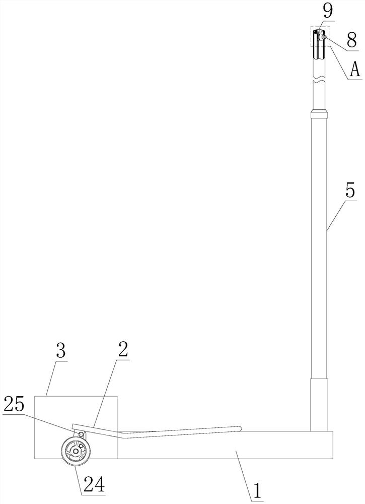 Movable counterweight volleyball post