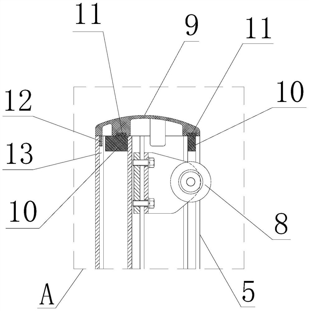 Movable counterweight volleyball post