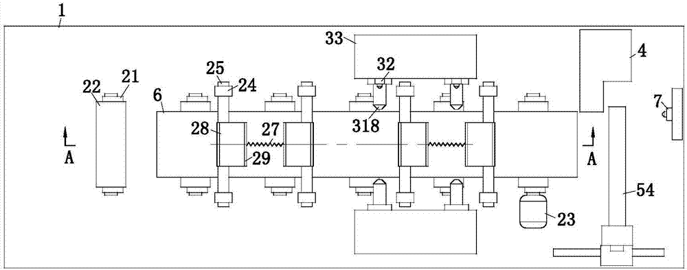 Linear cutting and polishing integrated machine