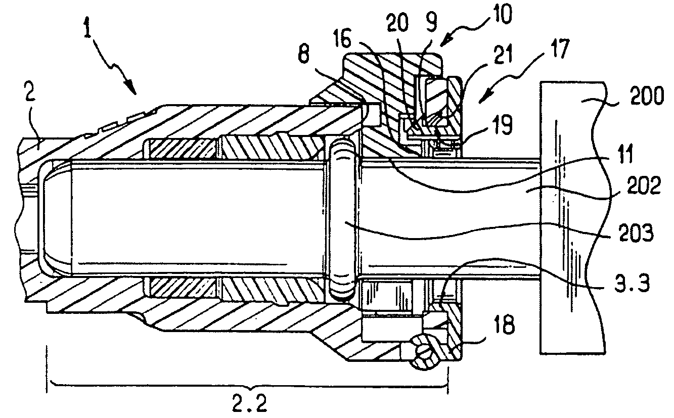 Double-locking connector