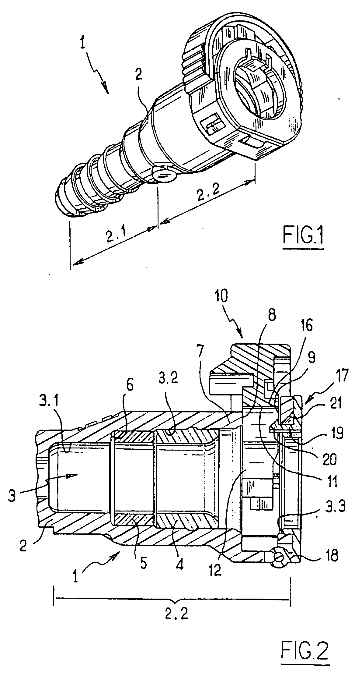 Double-locking connector