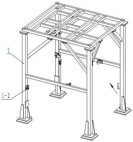 A large-scale welding workpiece hoisting equipment