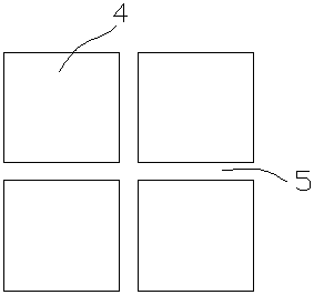 Micro-lens array capable of reducing optical crosstalk between pixels of polarization imaging device