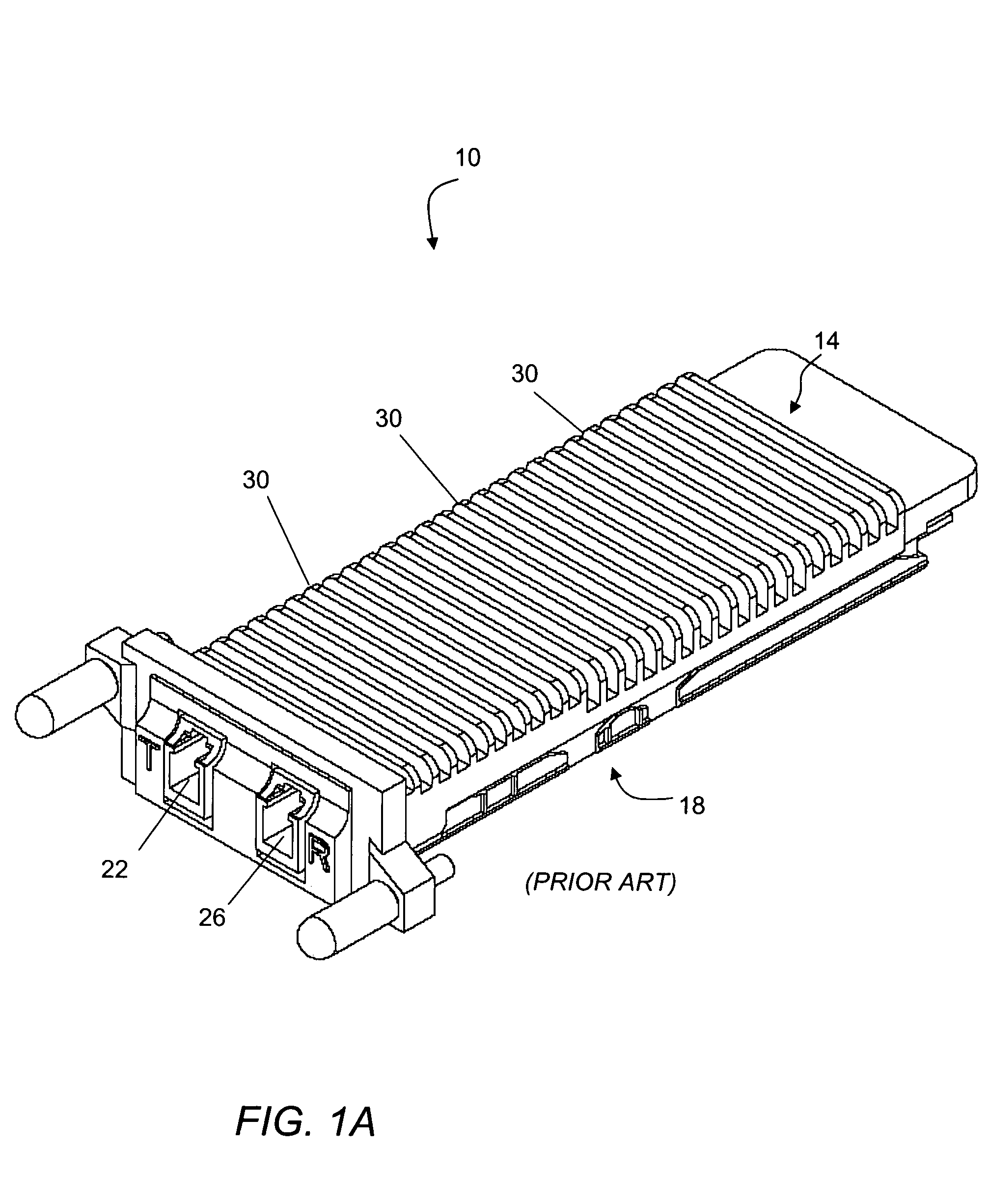 Pluggable electronic module