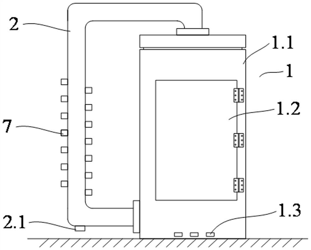 Industrial hot air oven