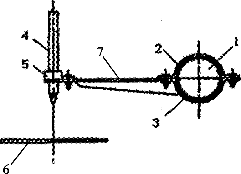 Device for measuring pipe thermal displacement