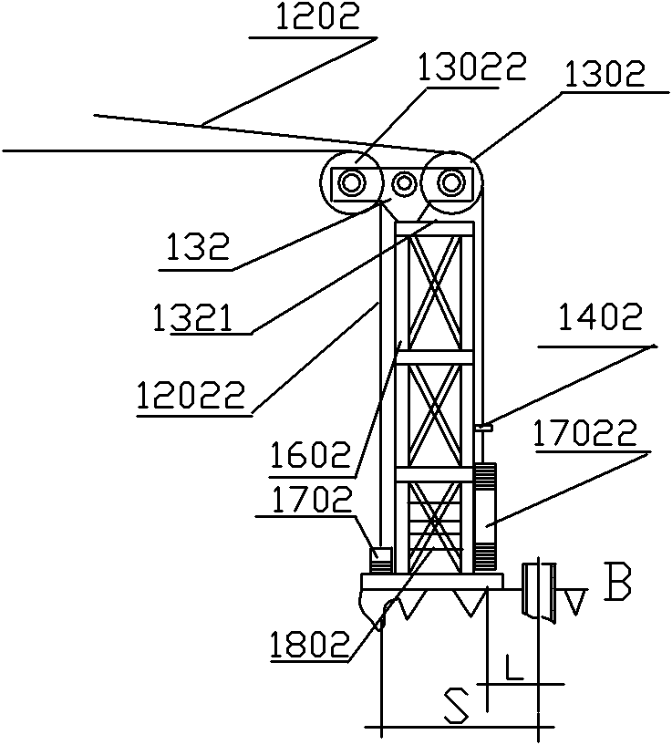 Swinging double-well pumping unit