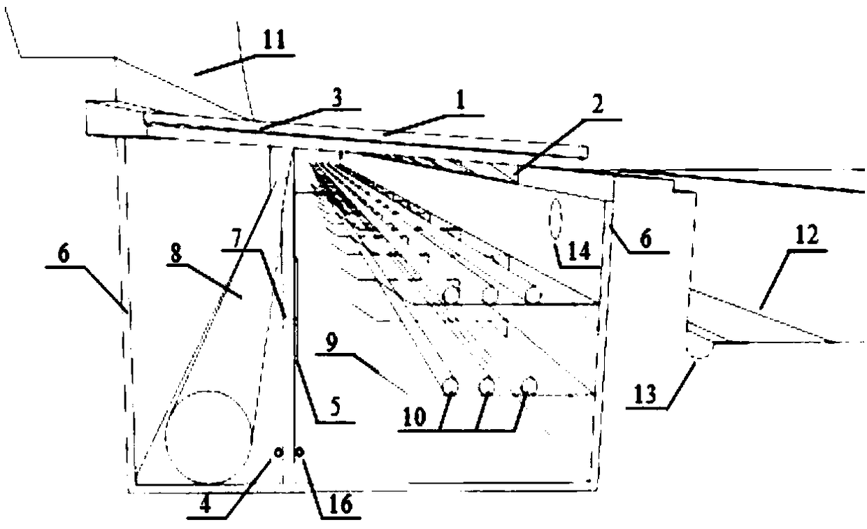 Waterproof-drainage, moistureproof and fireproof cable trench system for tunnel