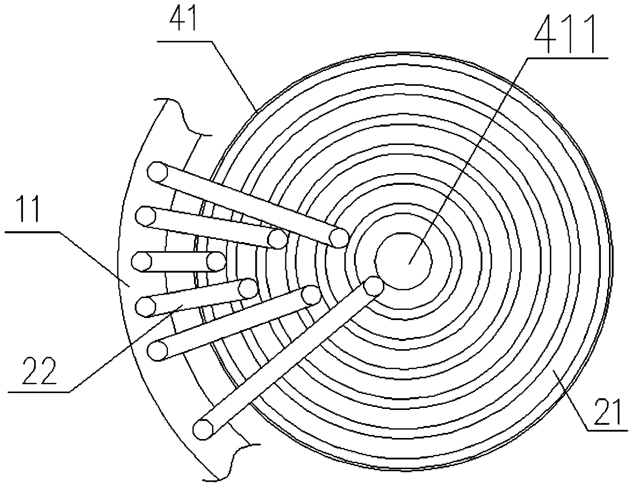 Recovery device and method for heat and moisture of blast furnace granulating slag steam