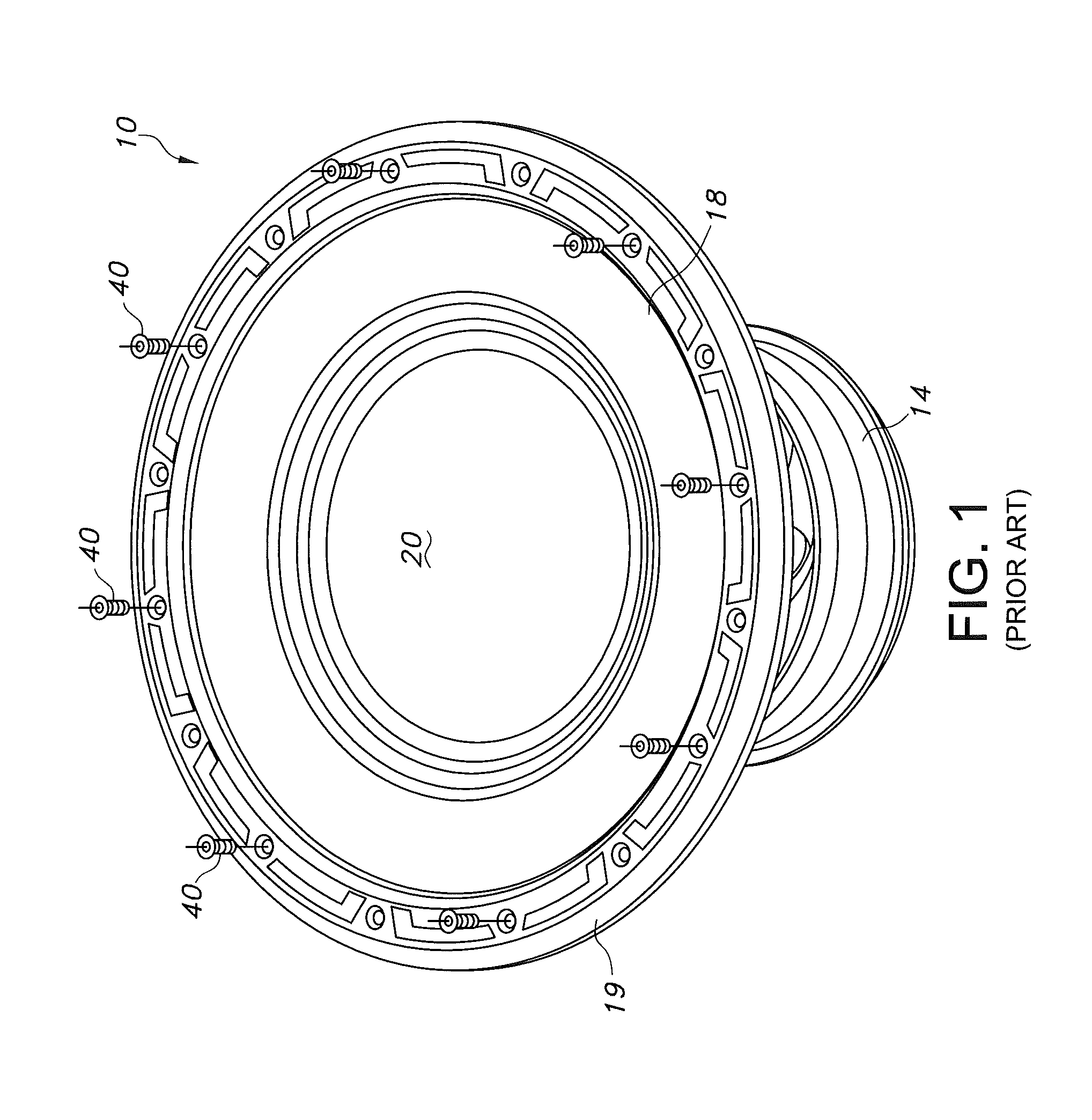 Compact Low Frequency Audio Transducer