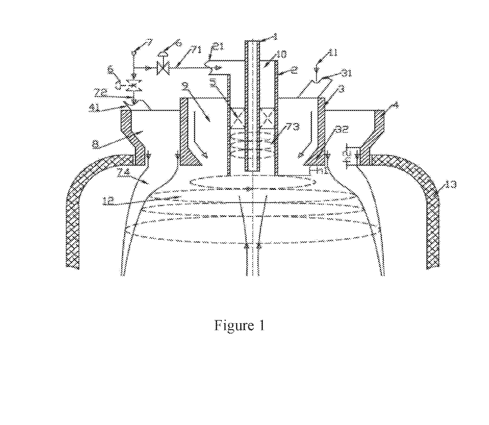 Rotation-suspension smelting method, a burner and a metallurgical equipment