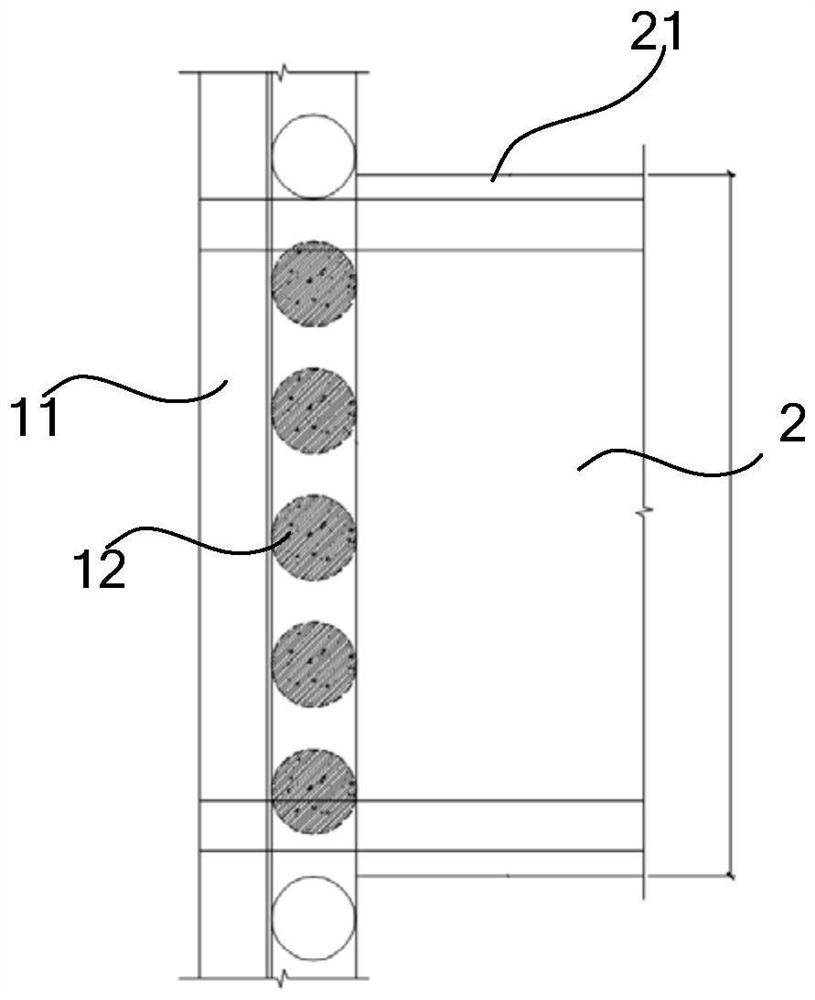 Underground excavation tunnel ingate construction method