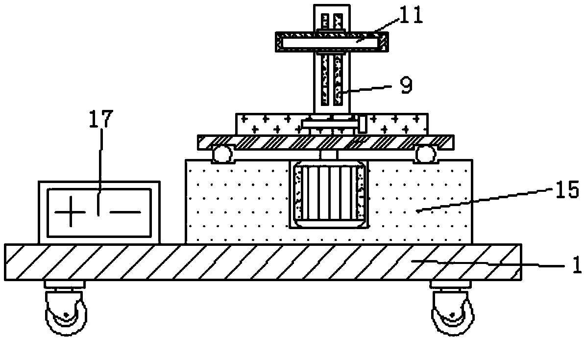 Rapid polishing device for communication device production