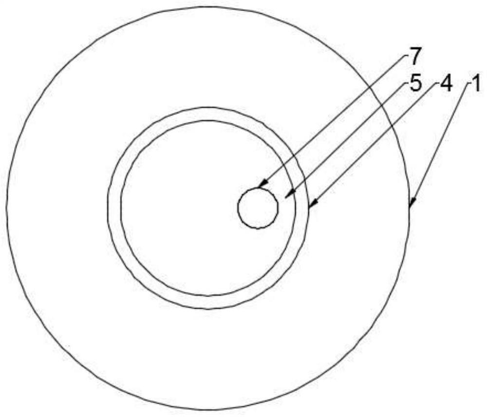 An irrigation device for Sapindus chinensis based on deep-level irrigation technology