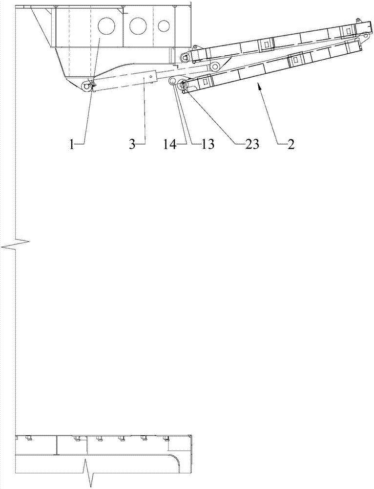 Broadside hangar door