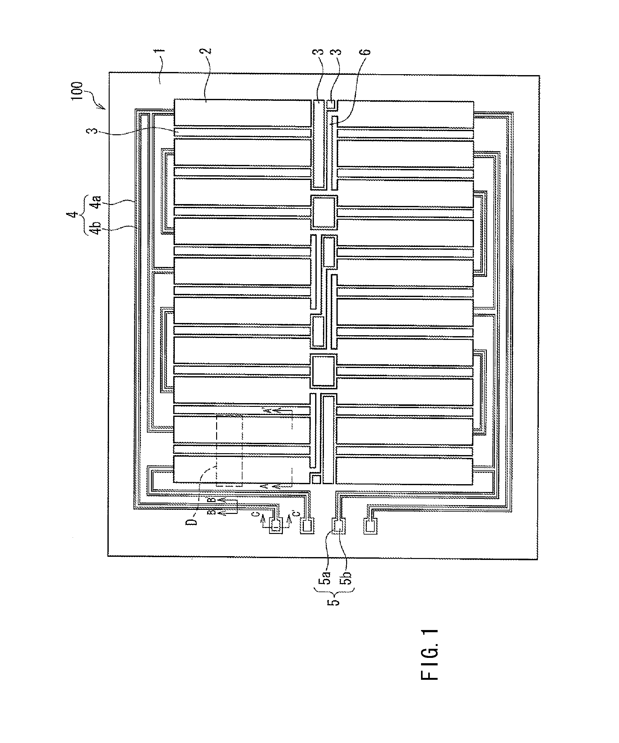 Touch panel and display device provided with the same