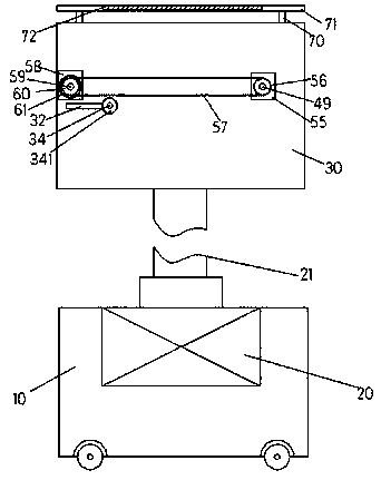 A kind of manufacturing technology equipment of inorganic amorphous material