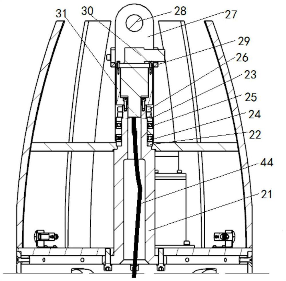 Multifunctional flexible rescue lifting cabin and lifting rescue method