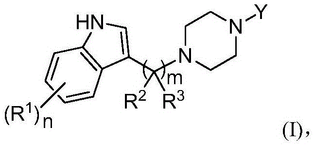 Substituted piperazine compounds, application method and applications thereof