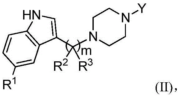 Substituted piperazine compounds, application method and applications thereof