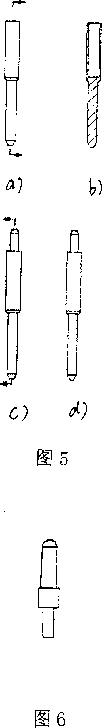 Rotation type adjustable step attenuator, preparing technique, and application