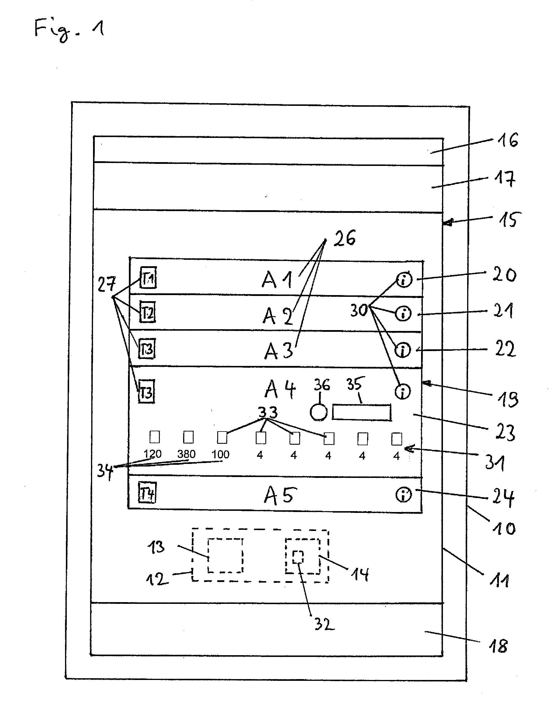 Graphical user interface, display apparatus and digital-electronic device