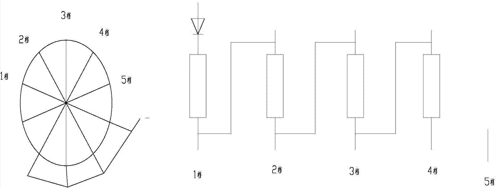 Breaker simulating device used for replacing real high-voltage breaker in protecting testing process