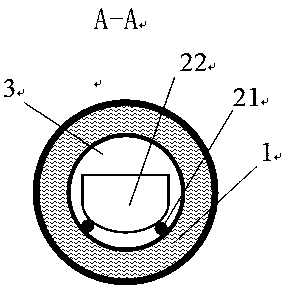 Horizontal double temperature zone I-131 destructive distillation device