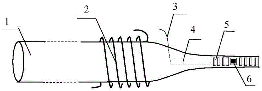 Embedded NV-center diamond based magnetic field metering device