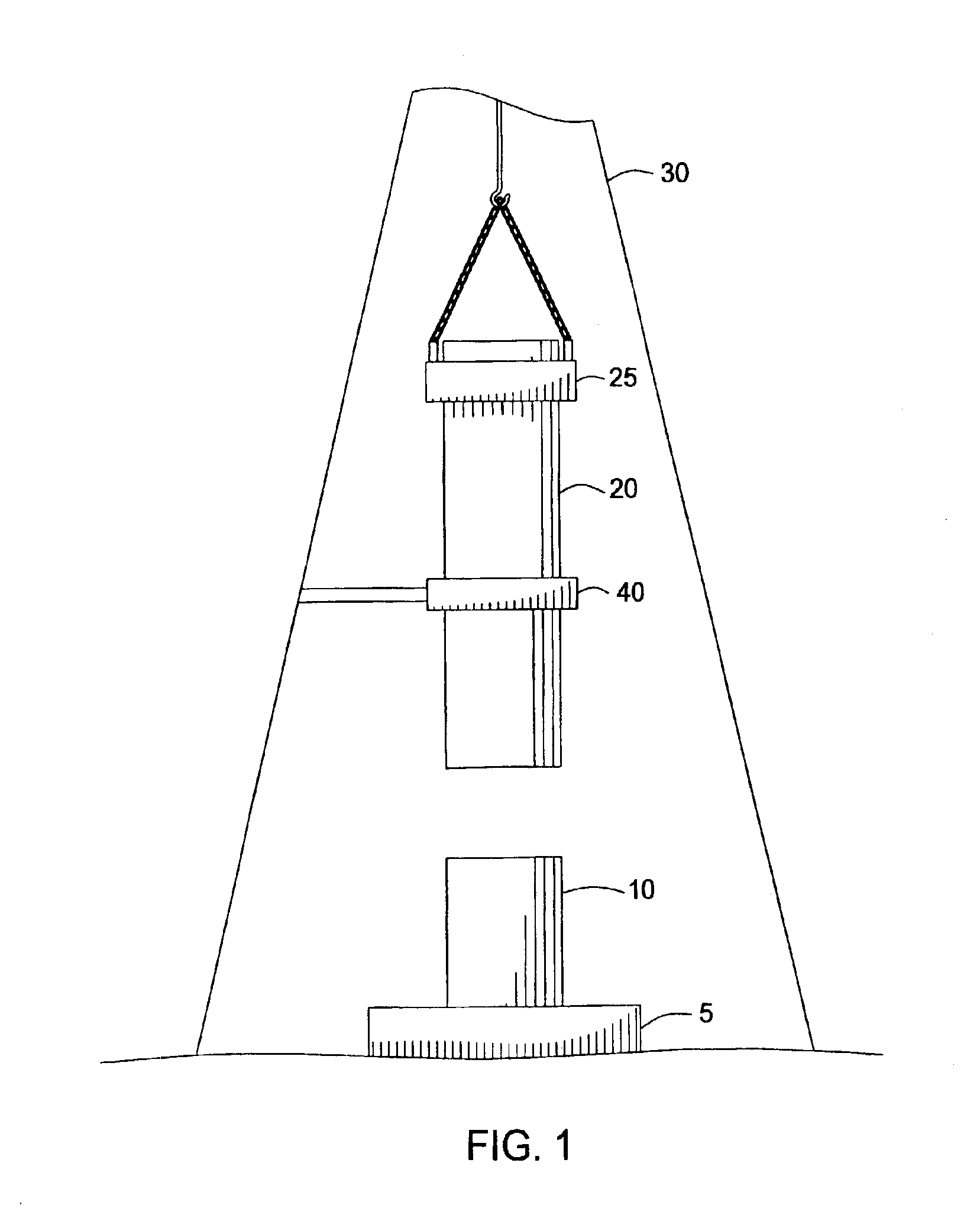 Method and apparatus for expanding a welded connection