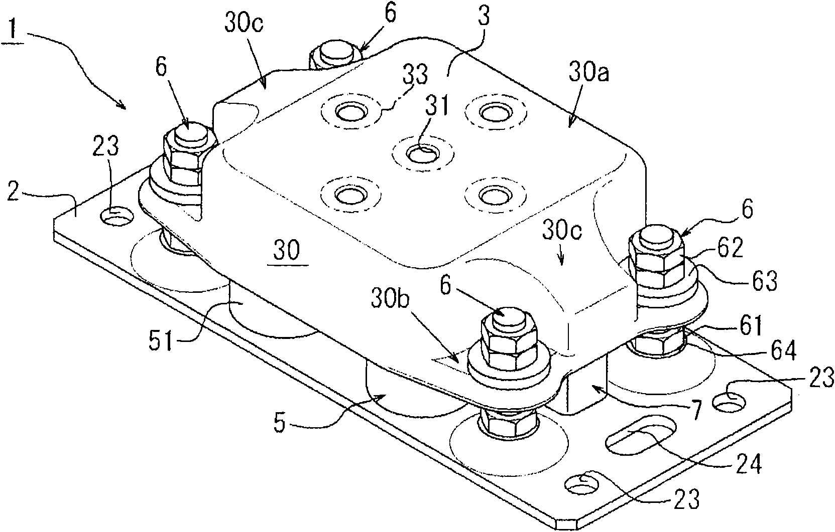 Vibration-proof device