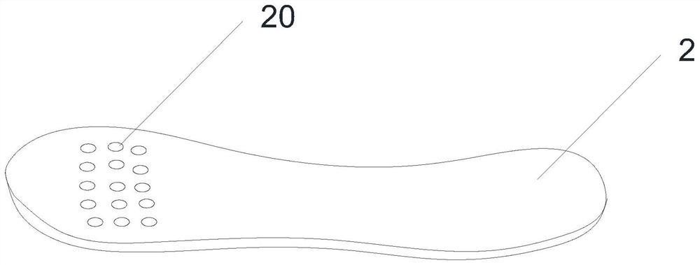 High-resilience ultralight insole and preparation method thereof