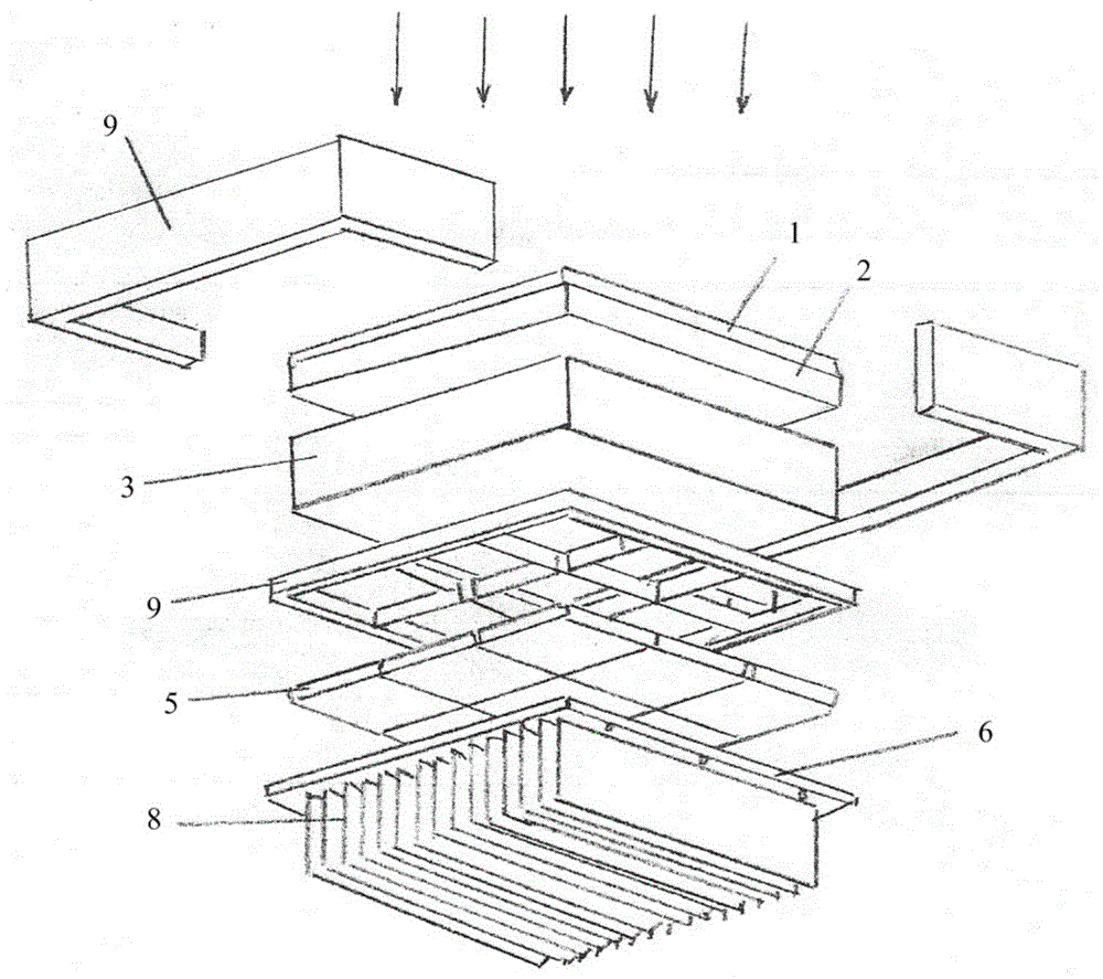 Solar phase-change energy storage thermoelectric power generation device and lighting system