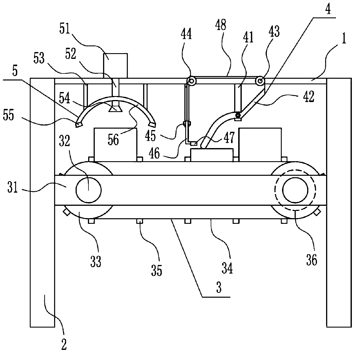 A liftable logistics cargo scanning device